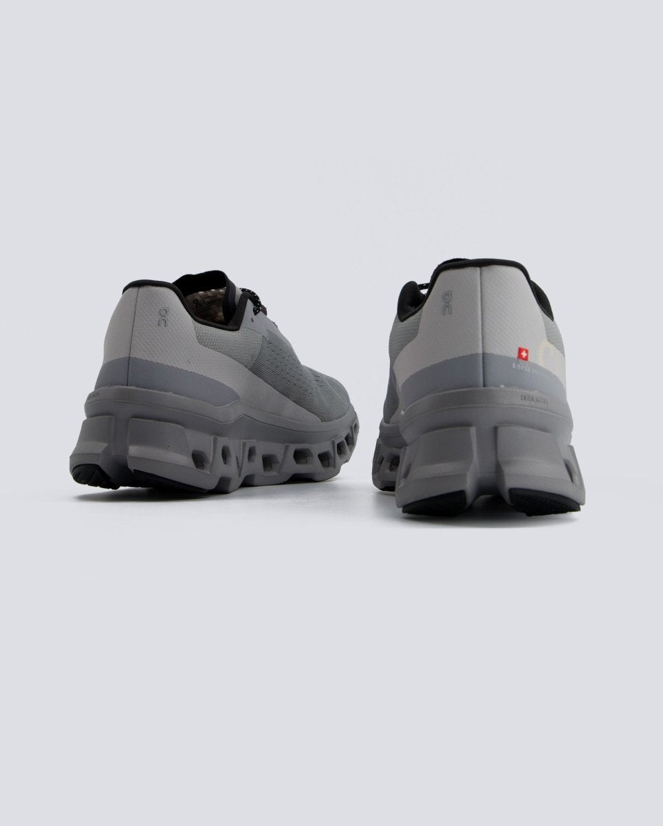 On Cloudmonster Gris Hombre