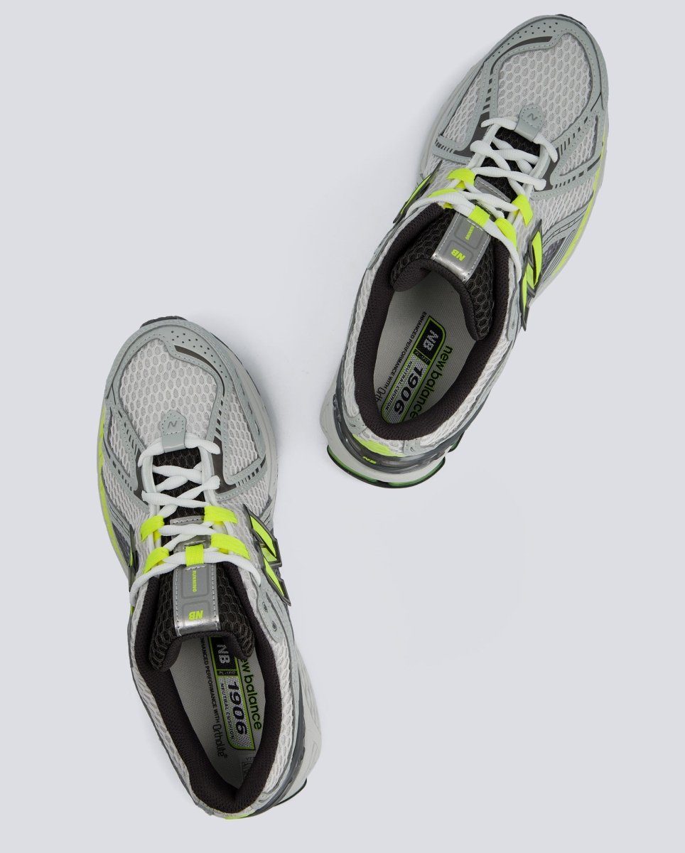 New Balance 1906R Gris y Amarillo Hombre