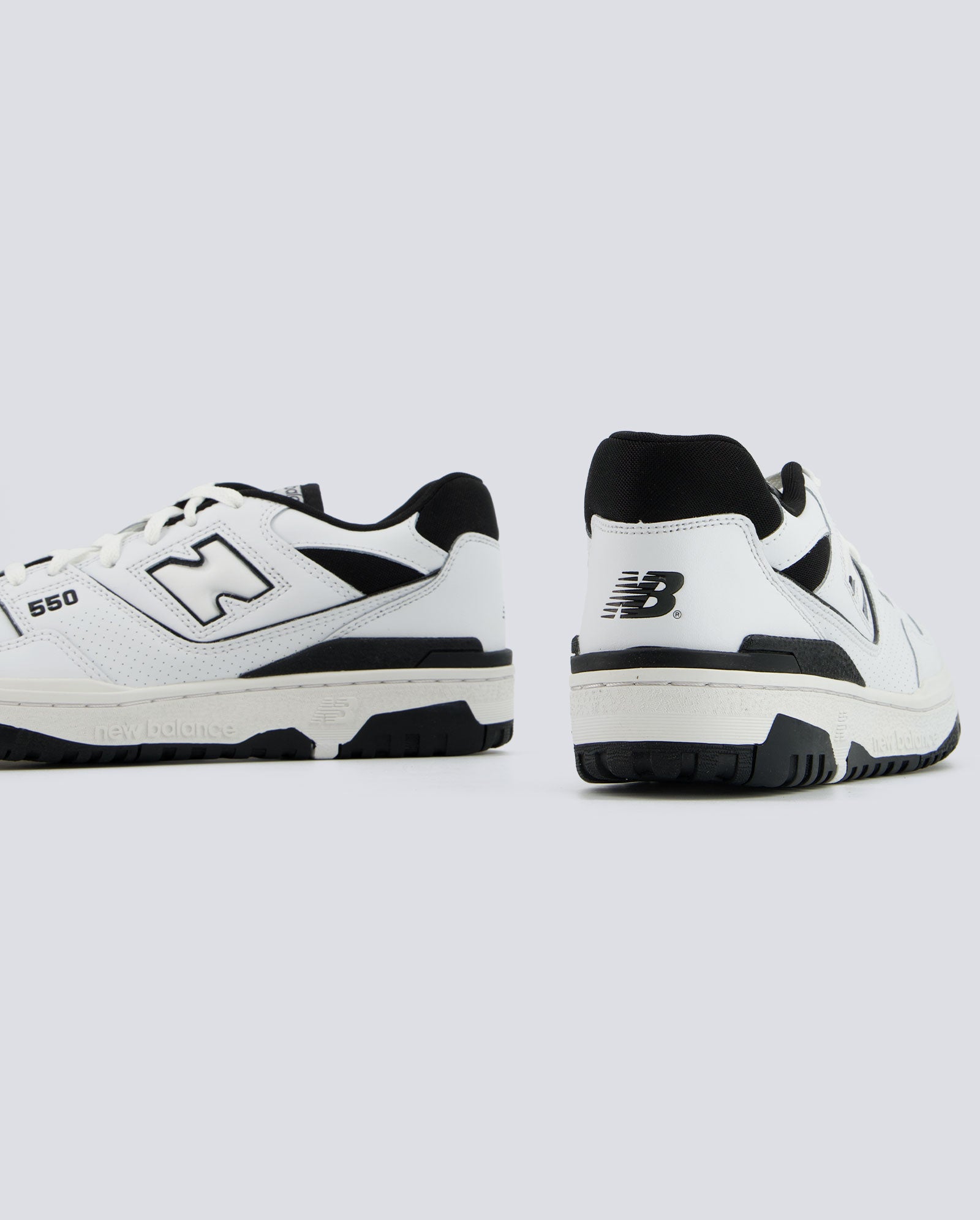 New Balance 550 Blanco Y Negro Hombre