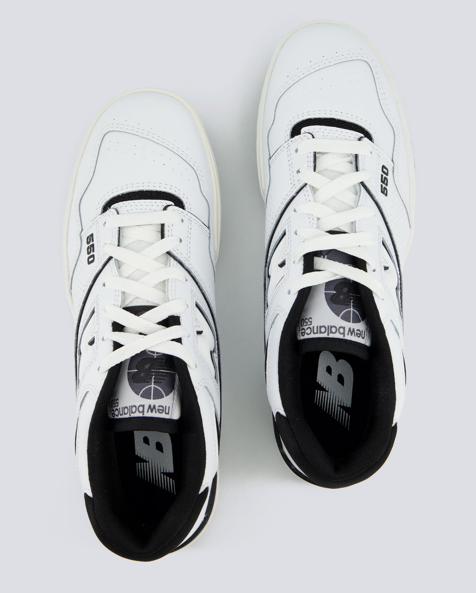 New Balance 550 Blanco Y Negro Hombre