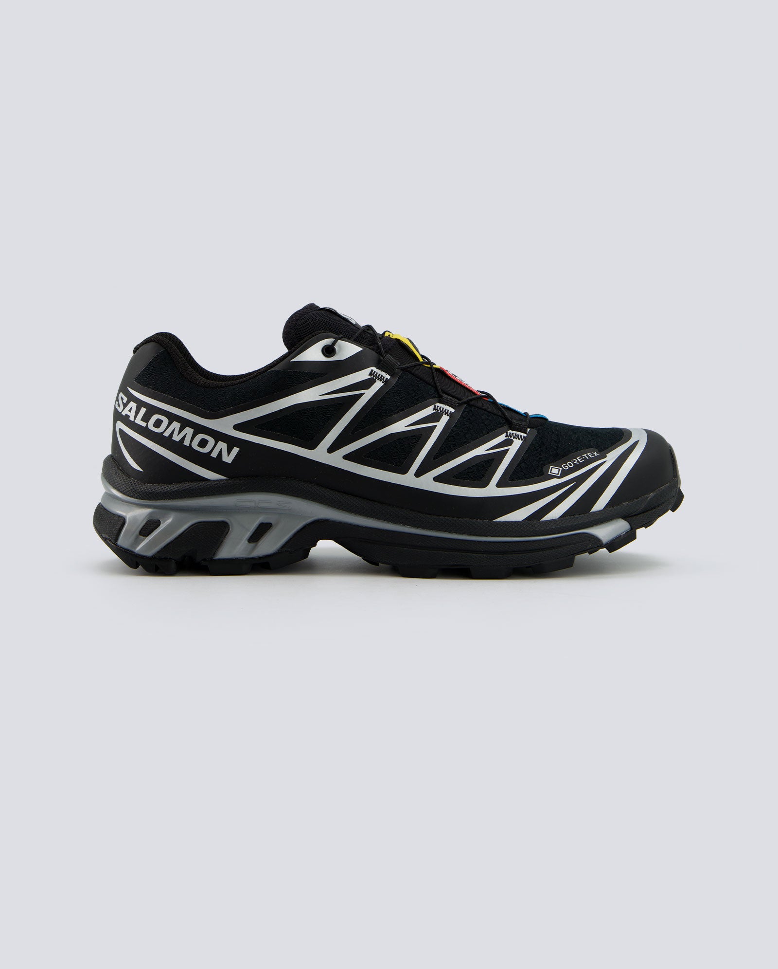 Salomon XT-6 Gore Tex Negro Y Plateado Hombre