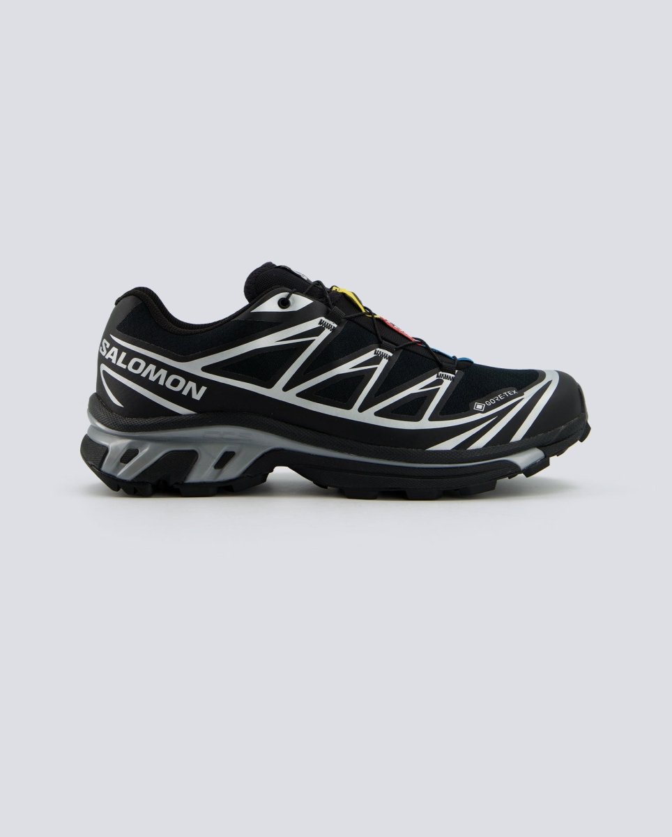 Salomon XT-6 Gore Tex Negro Y Plateado Hombre