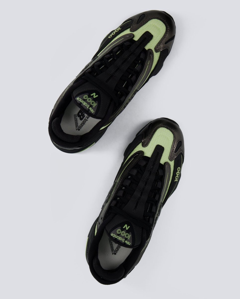 New Balance 10008 Negro y Verde Hombre