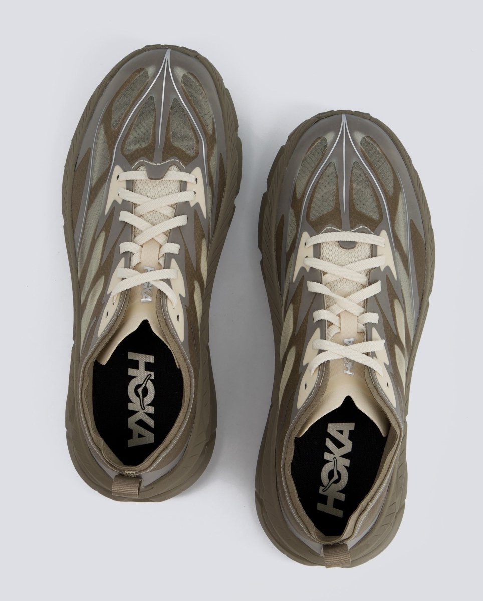 Hoka Mafate Speed 4 Lite Marrón Y Beige Hombre