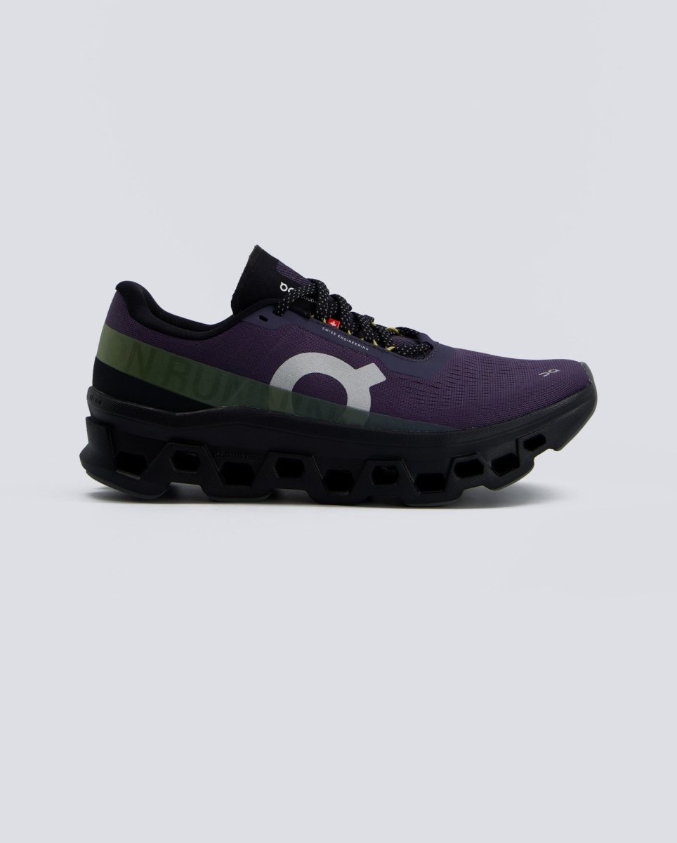 On Cloudmonster 1 Morado y Negro Hombre