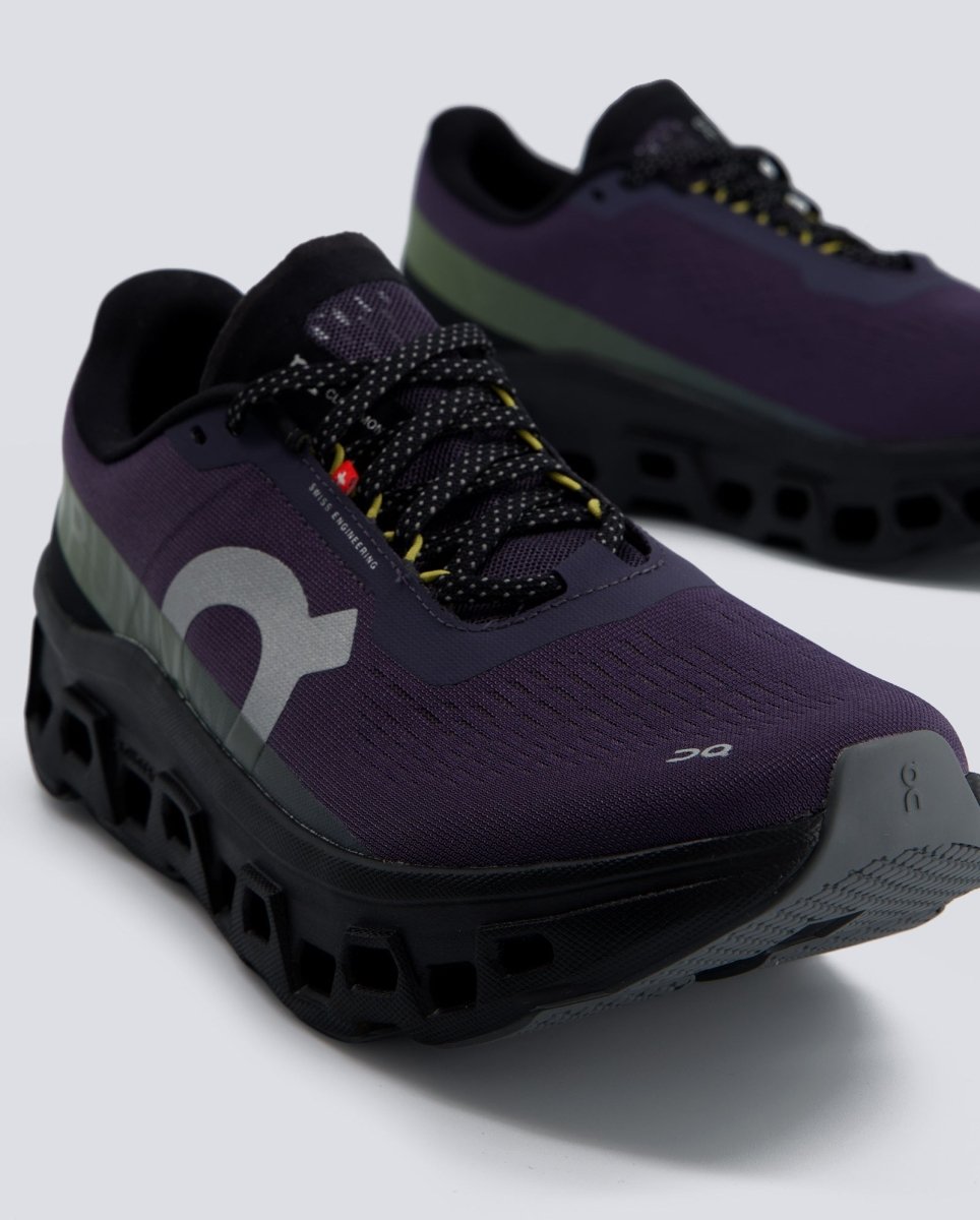 On Cloudmonster 1 Morado y Negro Hombre