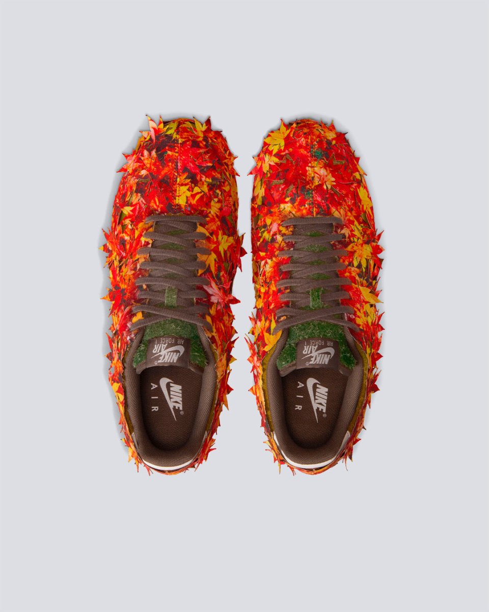 Nike Air Force 1 Low LX Leaf Camo Naranja y Verde Hombre
