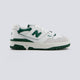 New Balance 550 Blanco Y Verde Hombre