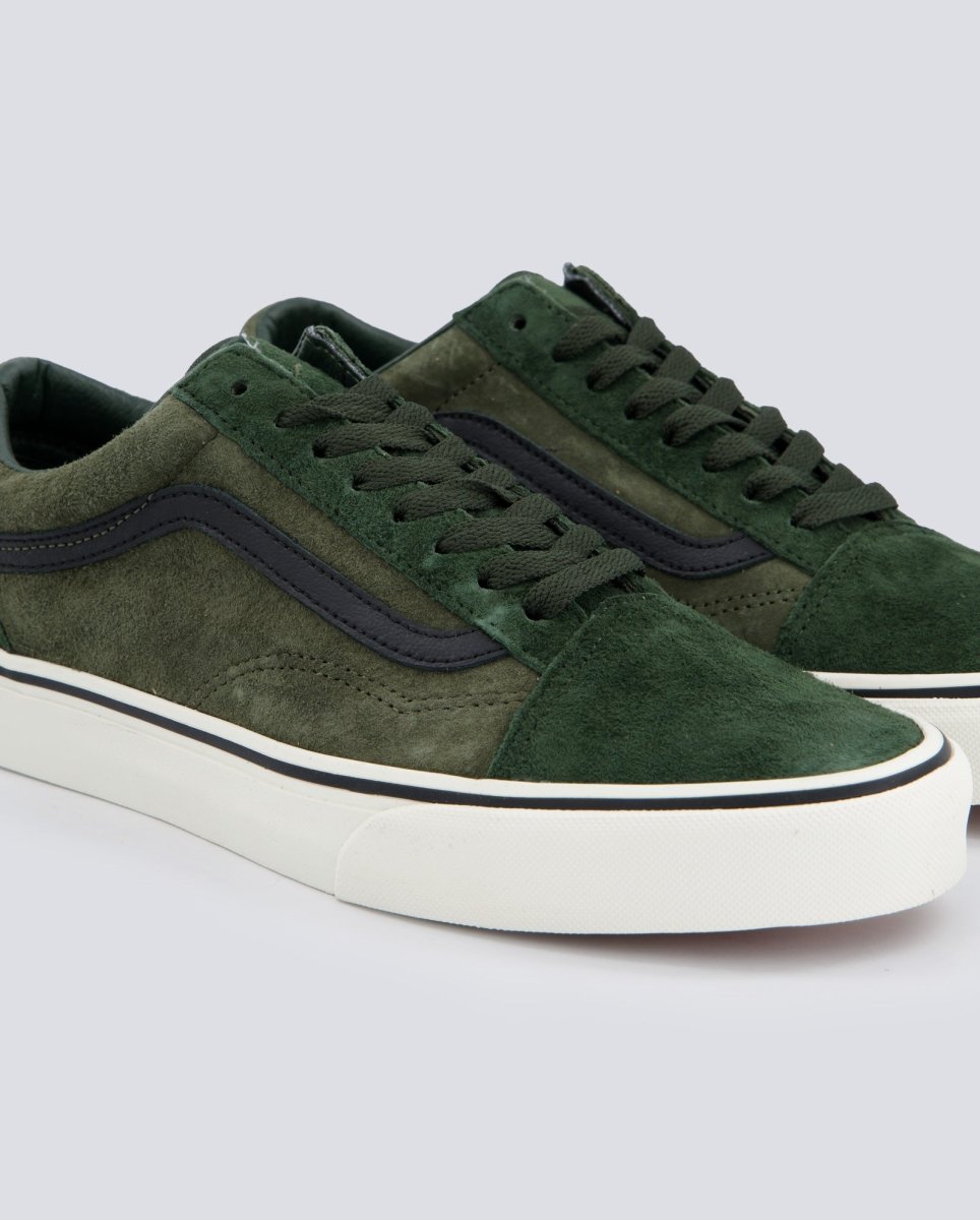 Vans Old Skool Pig Suede Verde Hombre