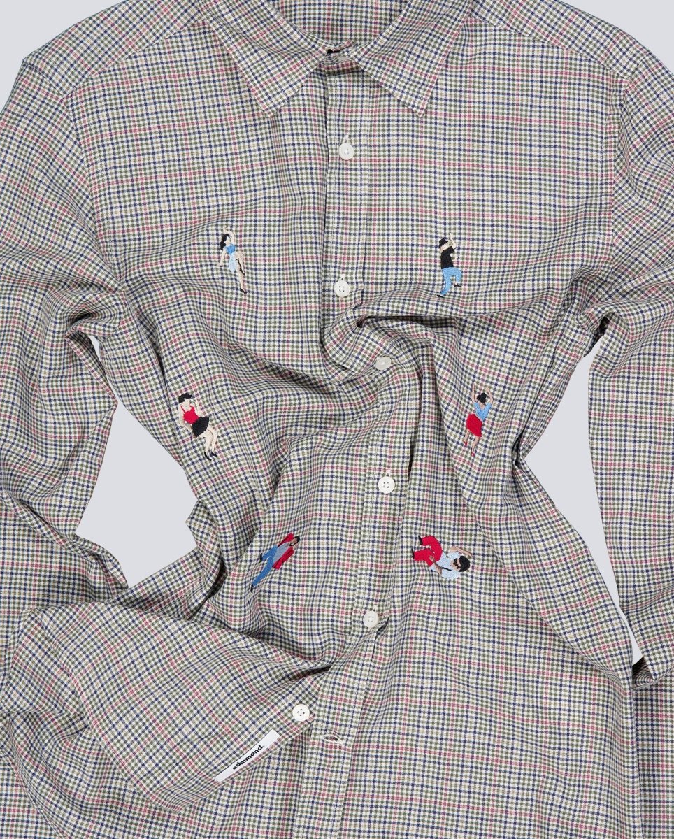 Camisa Edmmond Studios Groove Room Caqui Unisex
