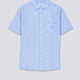 Camisa Obey Barry Azul Hombre