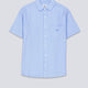 Camisa Obey Barry Azul Hombre
