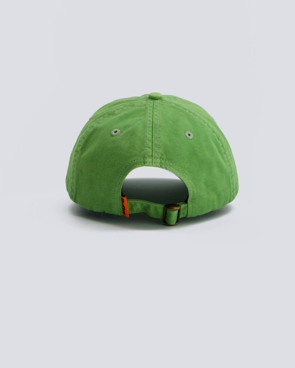 Gorra Butter Goods Rounded Logo 6 Panel Verde Unisex