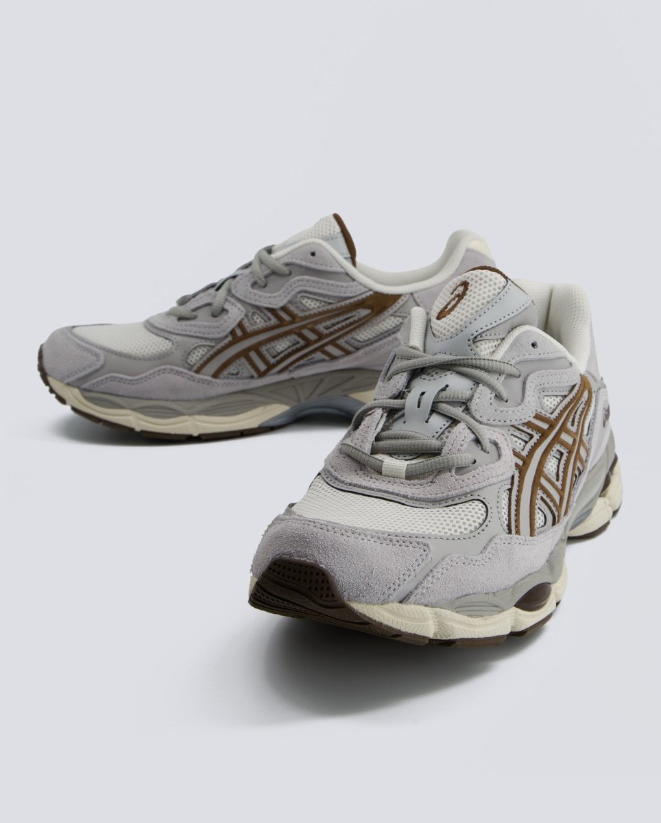 Asics Gel-NYC Gris Y Marrón Hombre