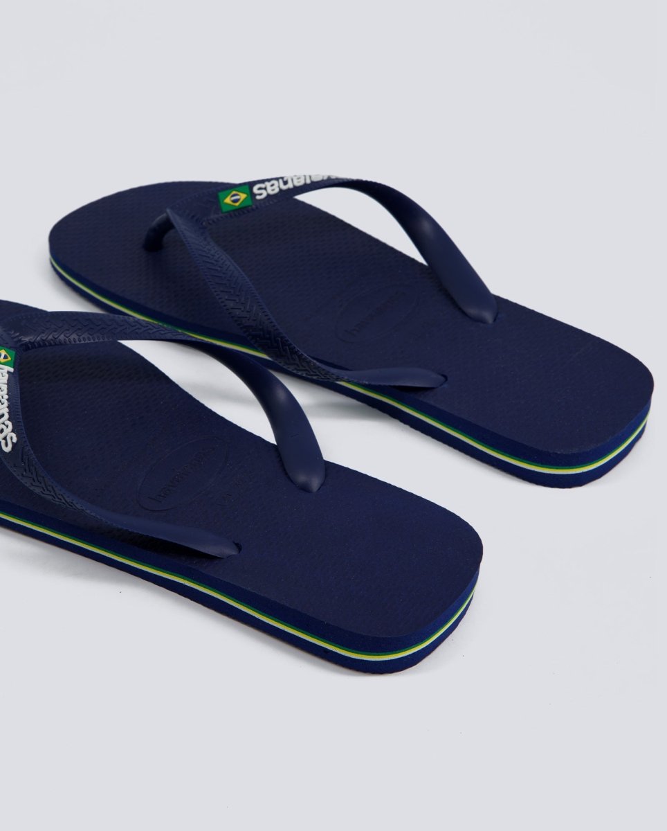 Havaianas Brasil Logo Azul Hombre