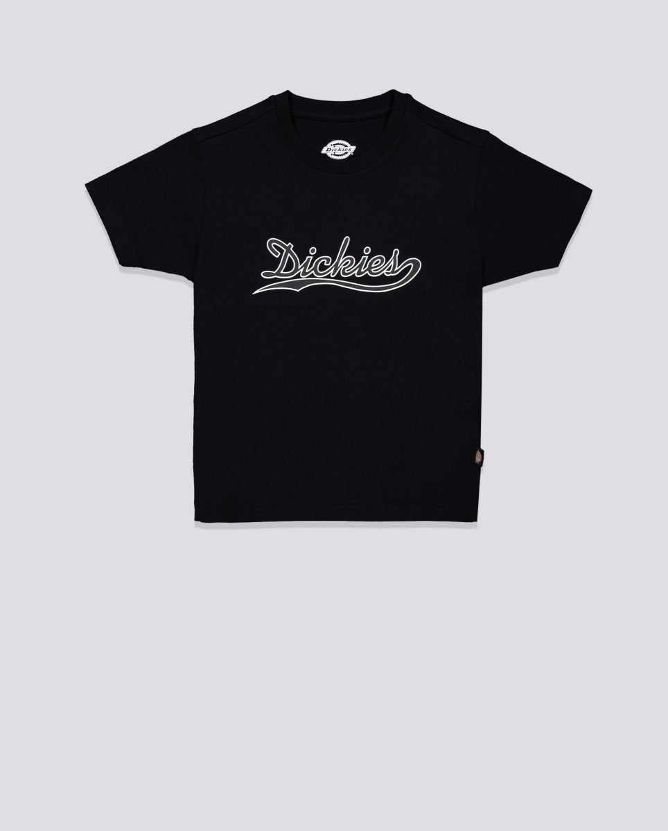 Camiseta Dickies Loose Wave Negro Mujer