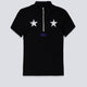 Camiseta Obey Relay Mock Neck Negro Mujer