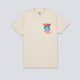Camiseta Obey Printing Press Make Art Crema Unisex