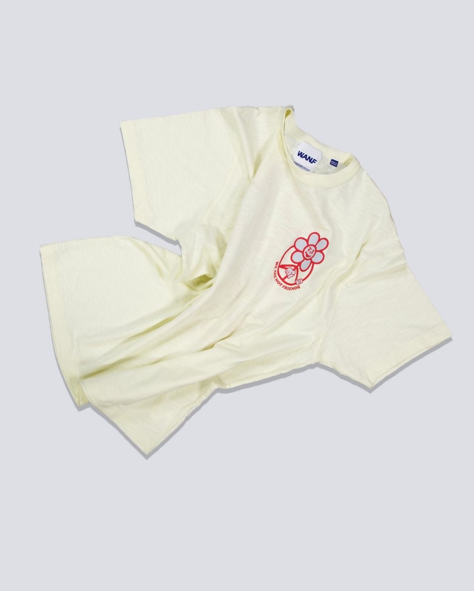 Camiseta We Are Not Friends Daisy Blanco Unisex