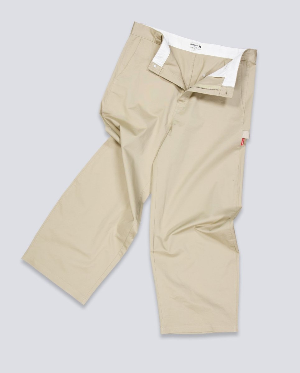 Pantalón Coolway Rulo Beige Unisex