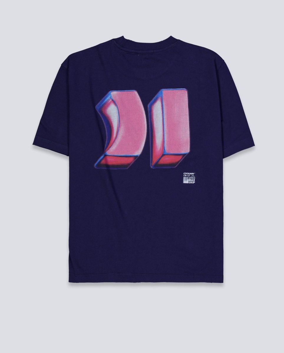 Camiseta Coolway Dual Azul Unisex