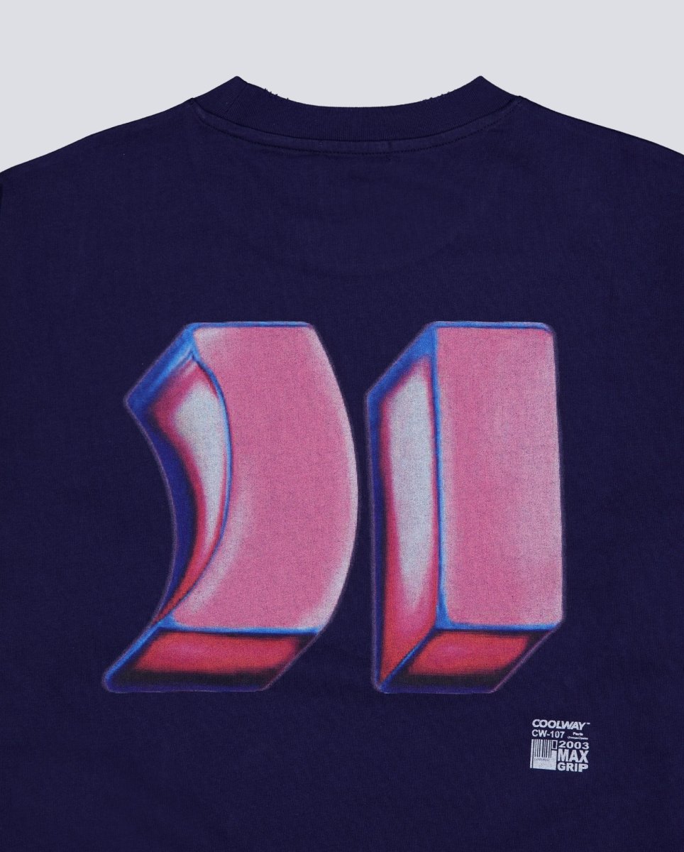 Camiseta Coolway Dual Azul Unisex
