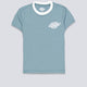 Camiseta Dickies Plainville Ringer Verde Mujer