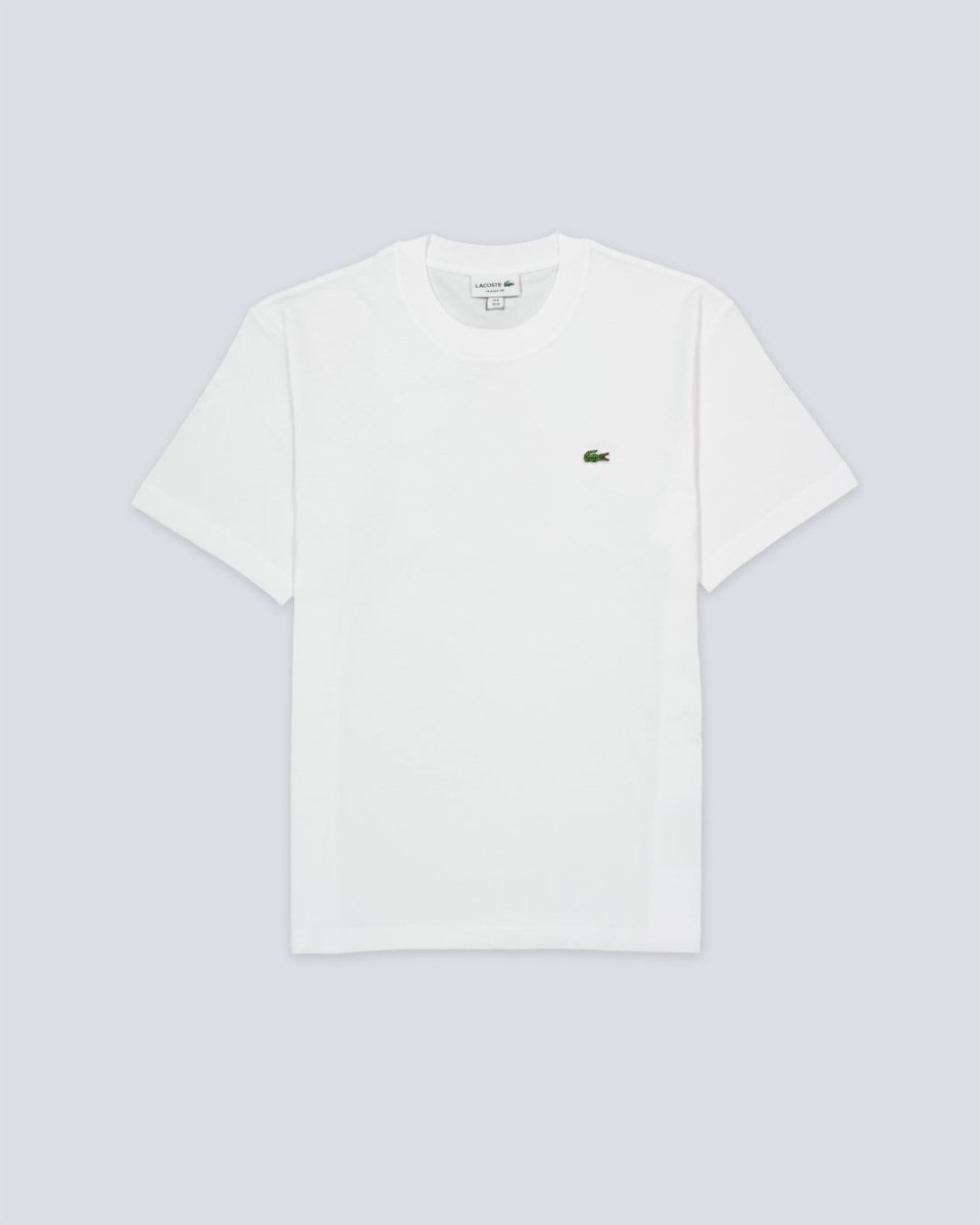 Camiseta Lacoste Classic Fit MidWeight Blanco Hombre