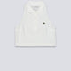 Polo Lacoste Cropped Blanco Mujer