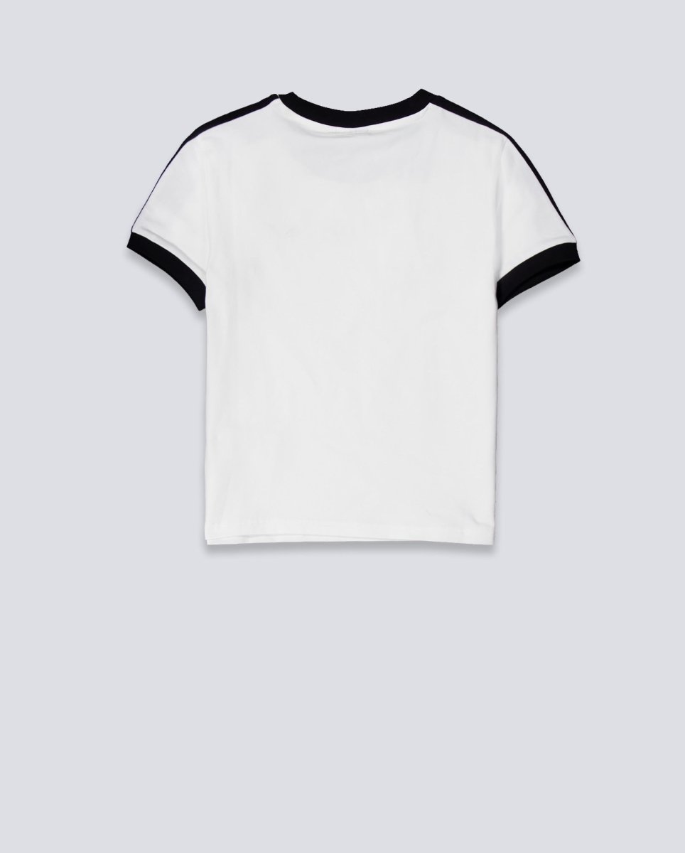 Camiseta Puma T7 Slim Tee Blanco Mujer