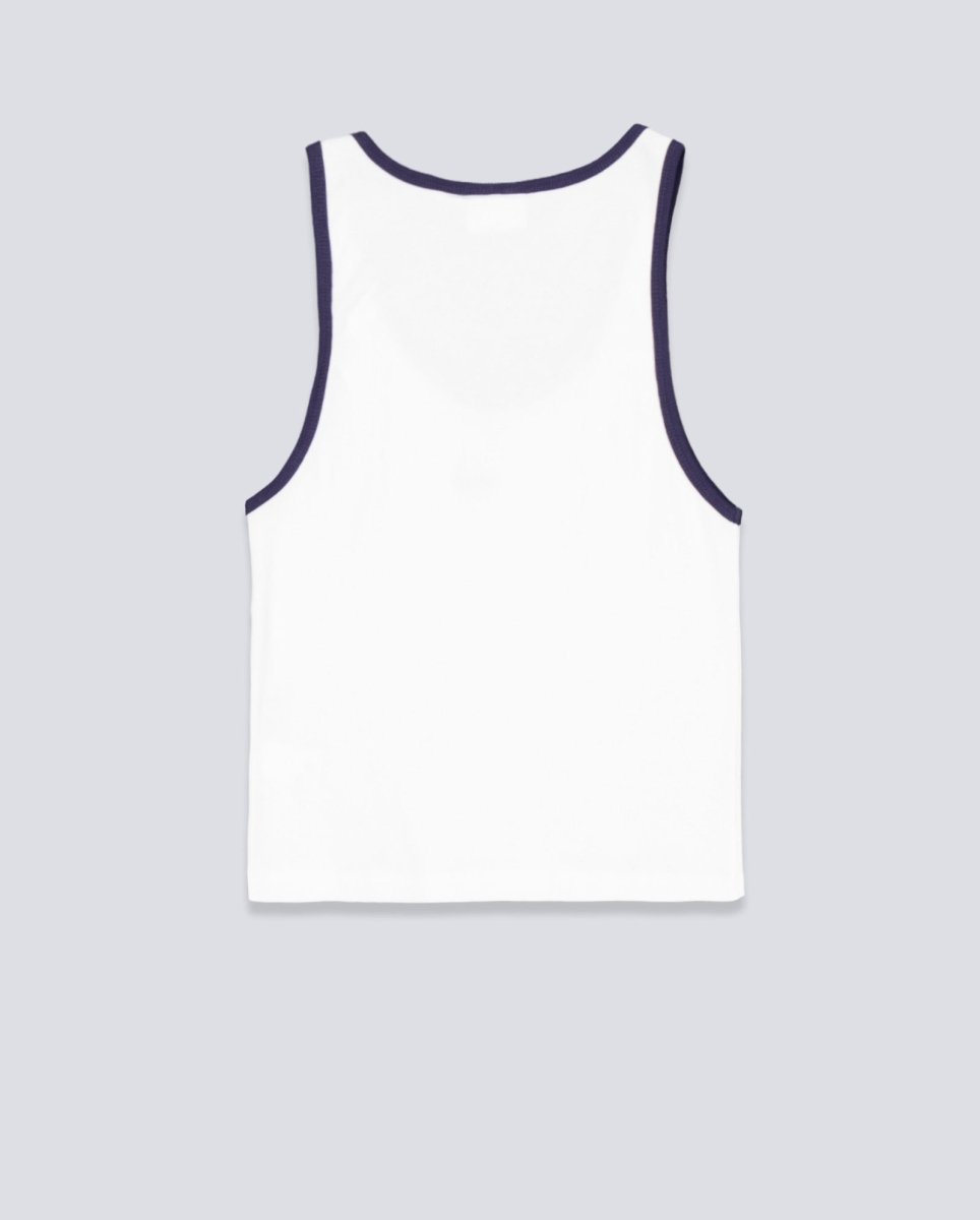Top Tirantes Obey Loren Rib Blanco Mujer