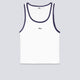 Top Tirantes Obey Loren Rib Blanco Mujer