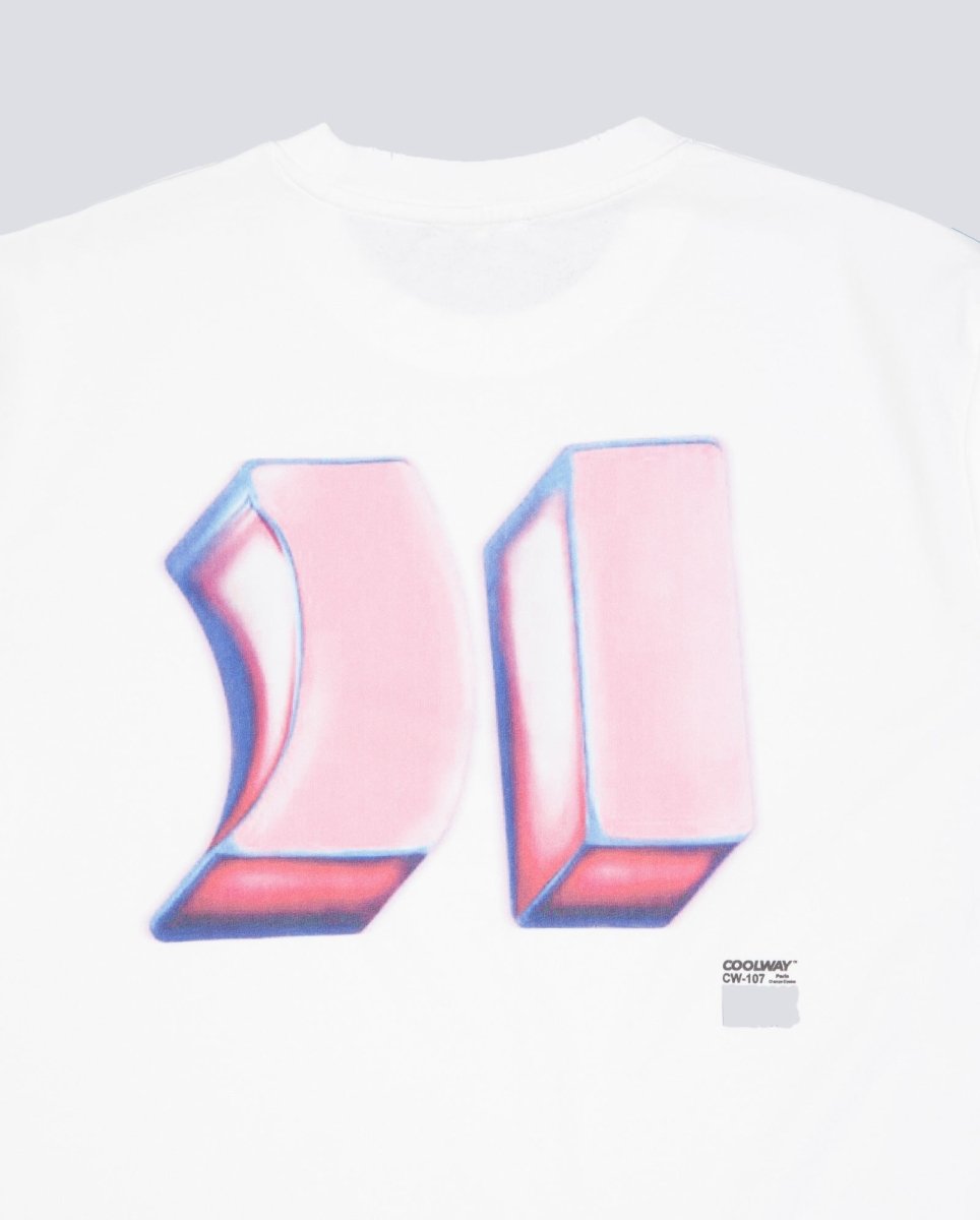 Camiseta Coolway Dual Blanco Unisex