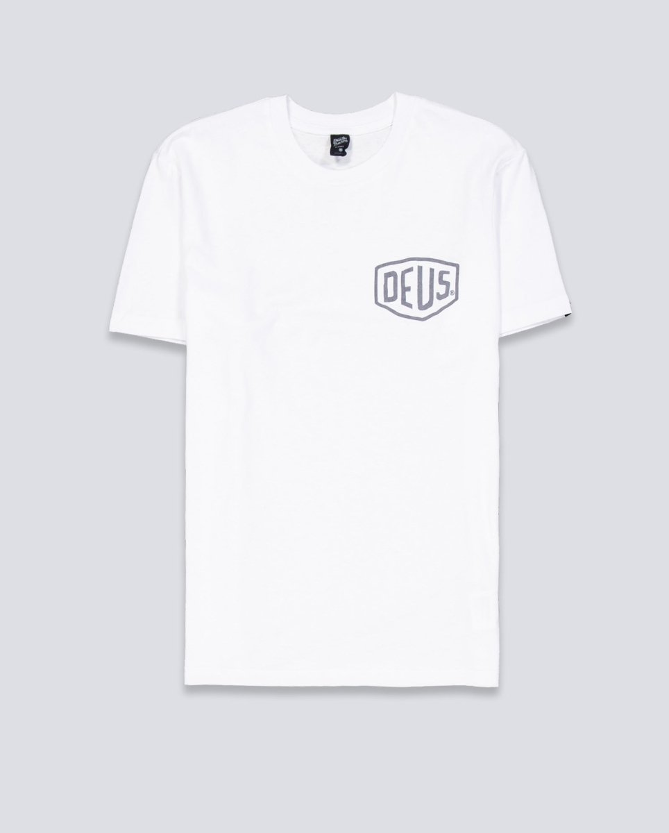 Camiseta Deus Venice Address Blanca Unisex