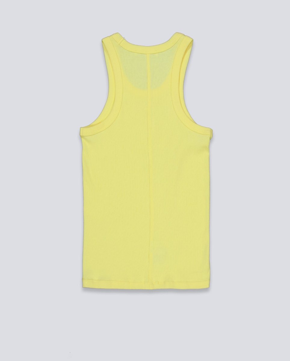 Top Lacoste Amarillo Mujer