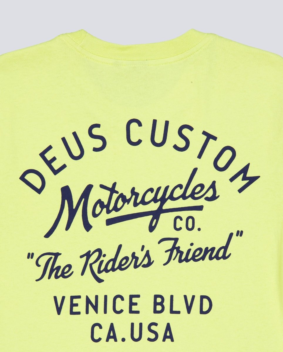 Camiseta Deus Camber Amarilla Unisex