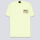 Camiseta Deus Claw-Some Whizz Amarilla Unisex