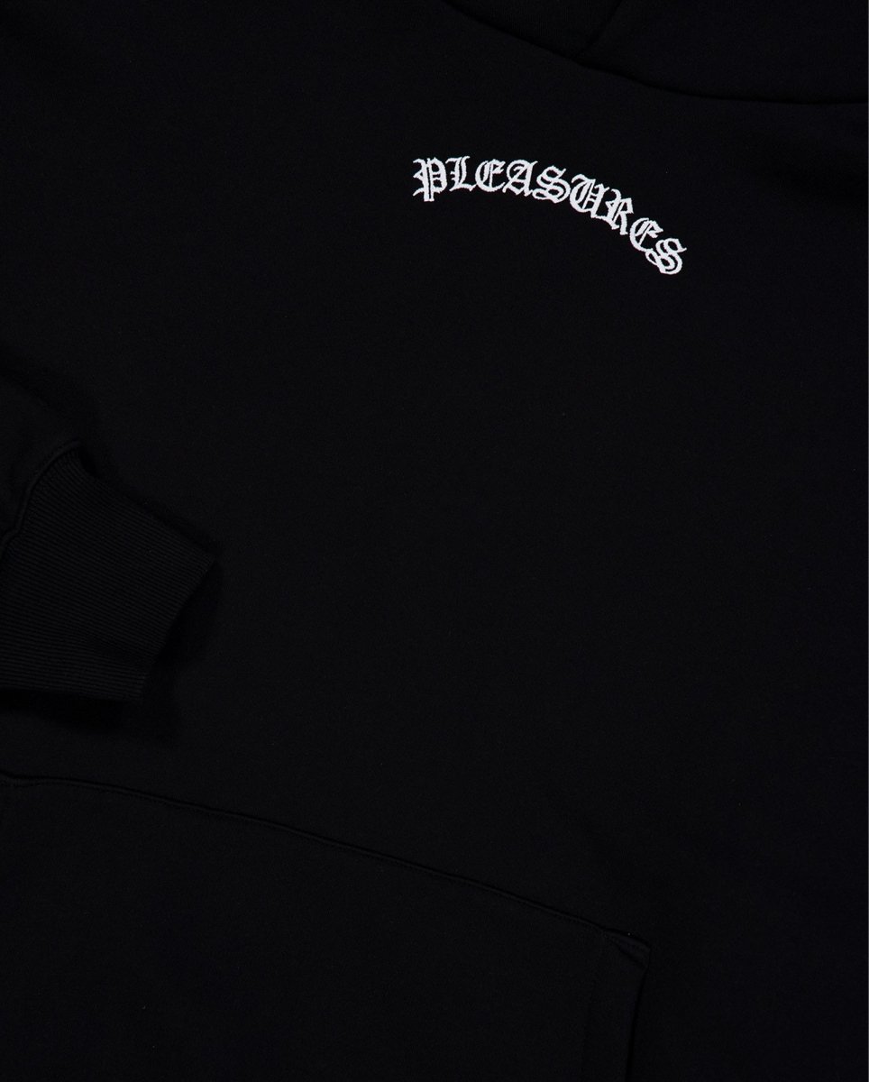 Sudadera Pleasures Neural Hoodie Negro Unisex