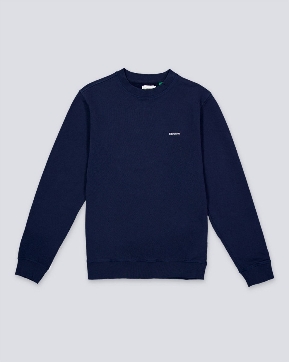 Sudadera Edmmond Studios Mini Logo Azul Marino Hombre