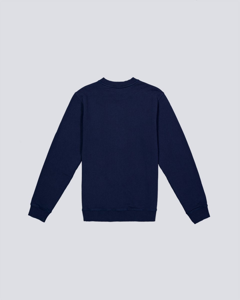 Sudadera Edmmond Studios Mini Logo Azul Marino Hombre