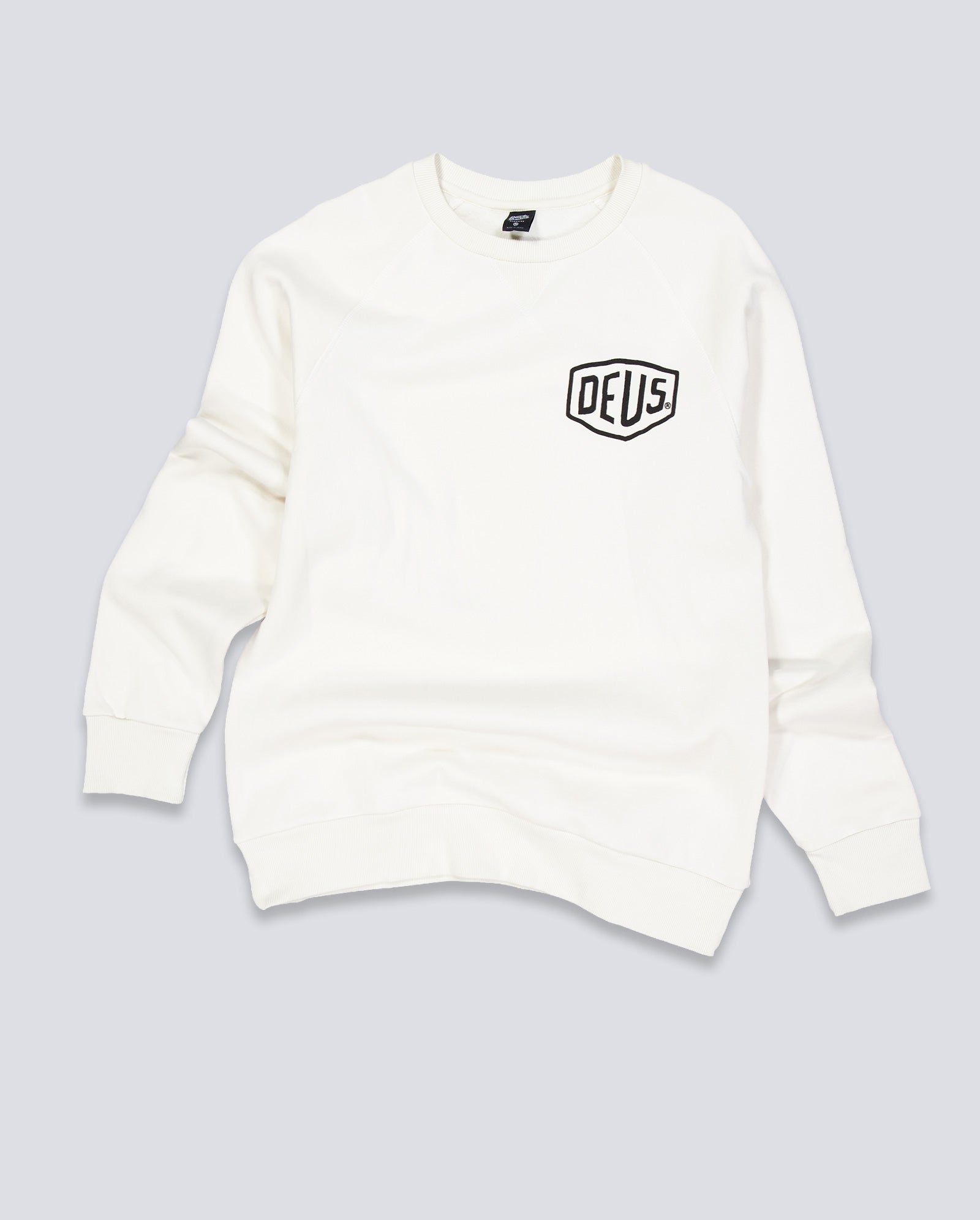 Sudadera Deus Biarritz Address Blanco Unisex