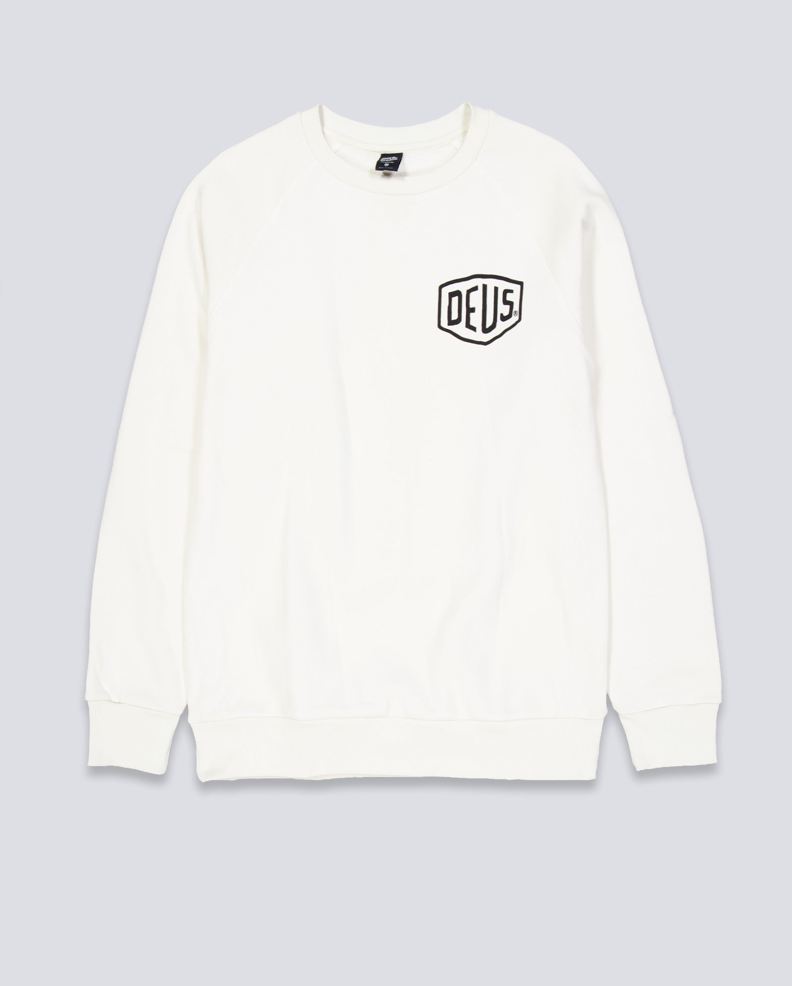 Sudadera Deus Biarritz Address Blanco Unisex