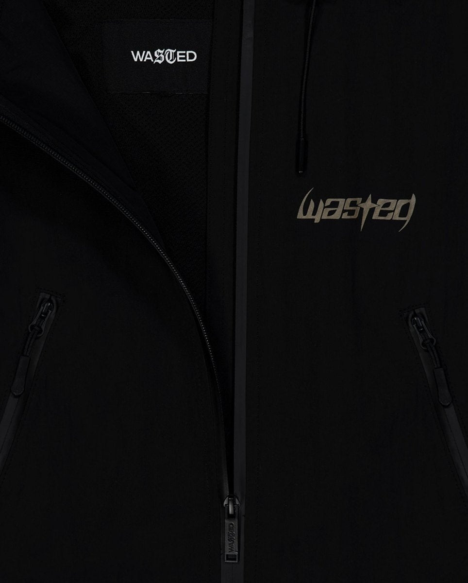 Chaqueta Wasted Paris Blade Windbreaker Negra Unisex