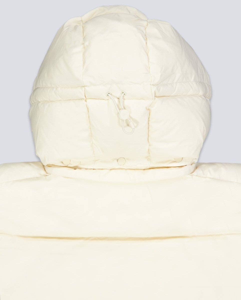 Chaqueta De Plumas Lacoste Blouson Blanco Mujer