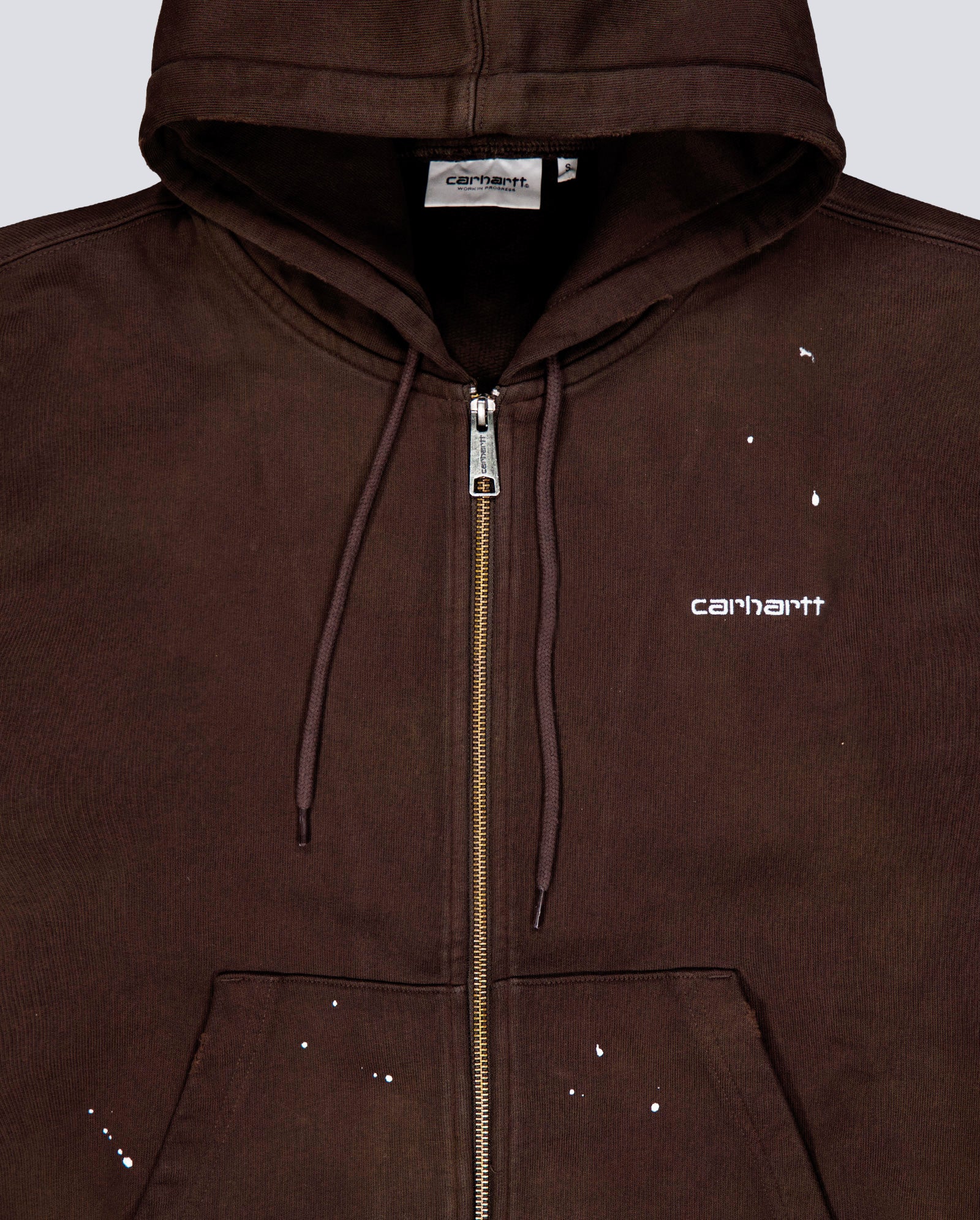Sudadera Carhartt Wip Hooded Painter Marrón Unisex