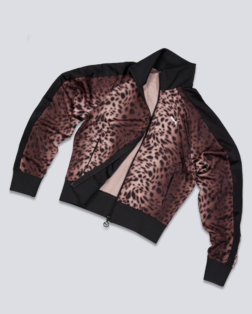 Chaqueta Puma T7 Leo Luxe Negro Mujer