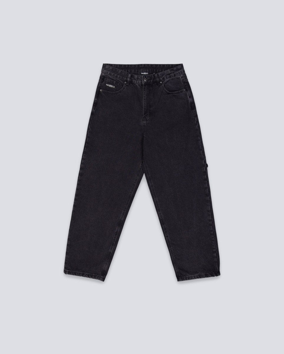 Pantalón Wasted Paris Kingdom Curve Negro Hombre