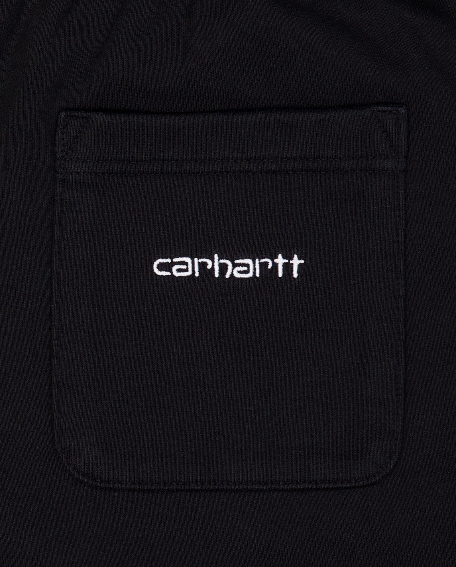 Pantalón Corto Carhartt WIP Brenta Negro Blanco Mujer