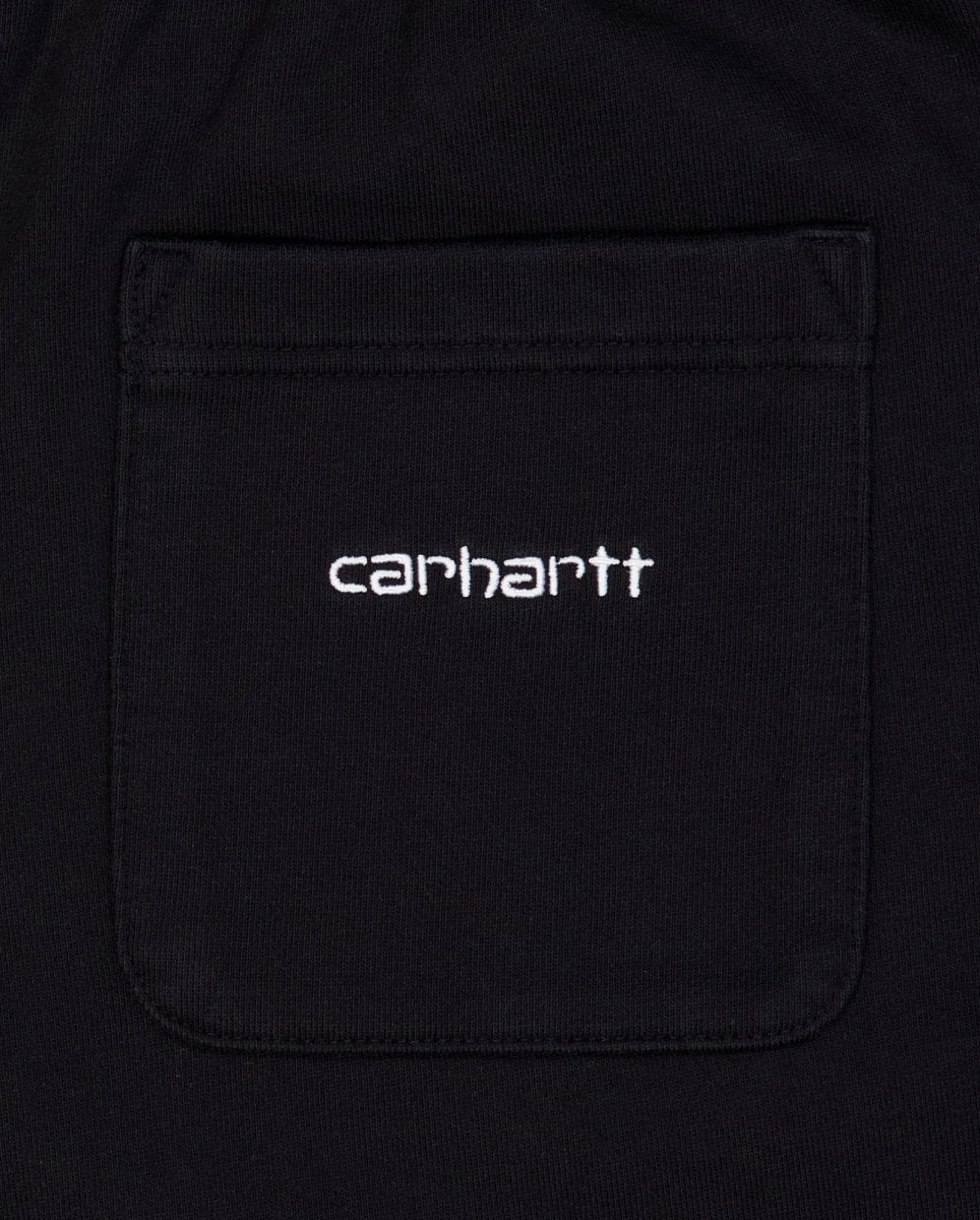 Pantalón Corto Carhartt WIP Brenta Negro Blanco Mujer