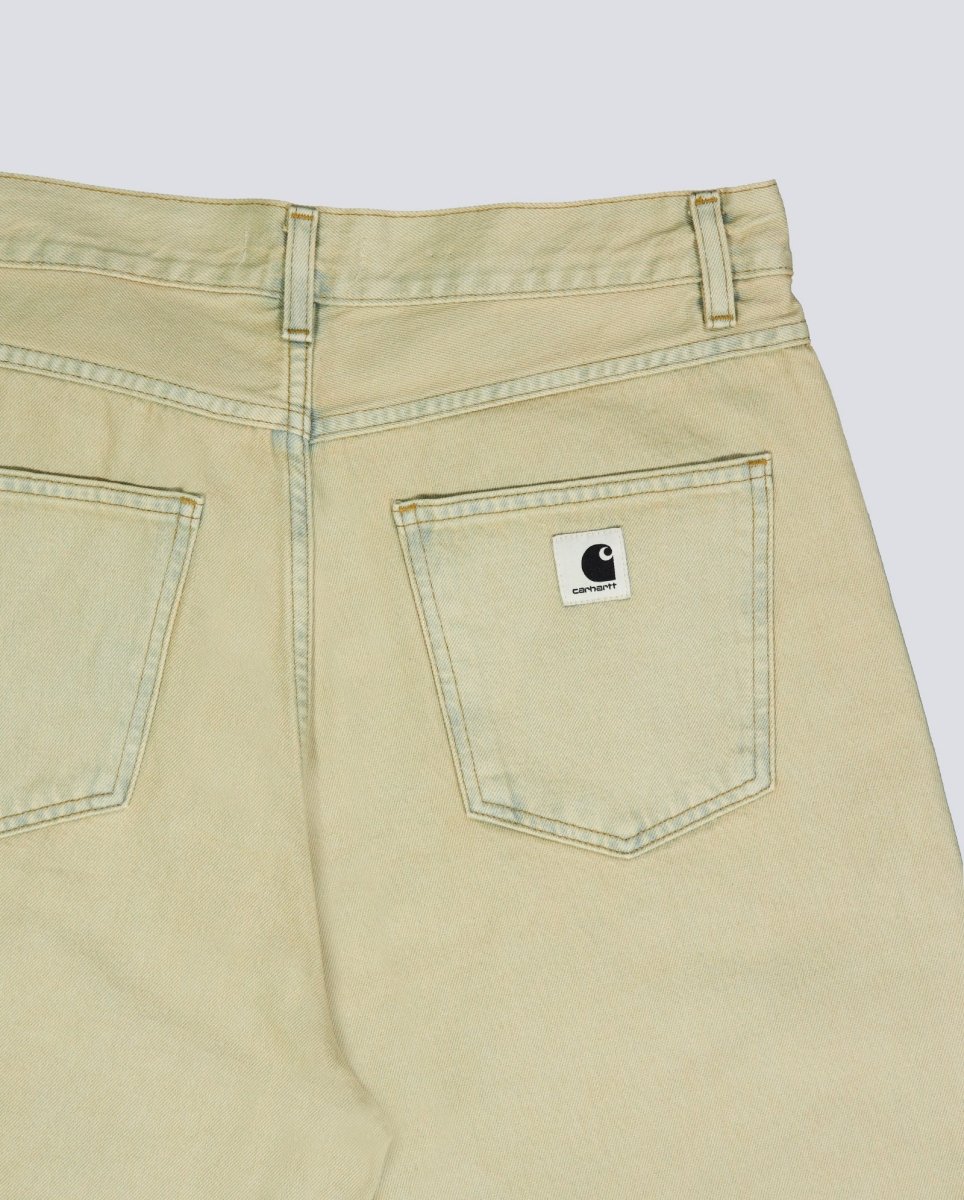 Pantalón Vaquero Carhart WIP Brandon Pant Beige Hombre